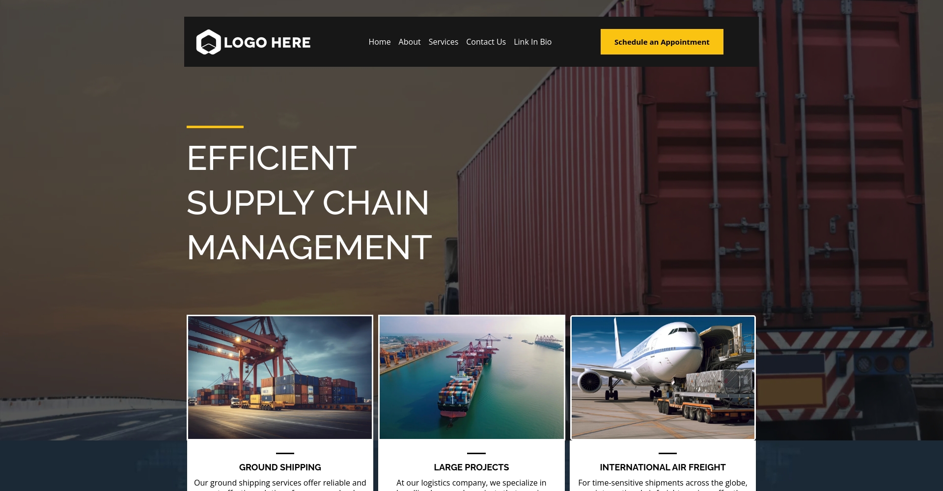 Logistics Template 1