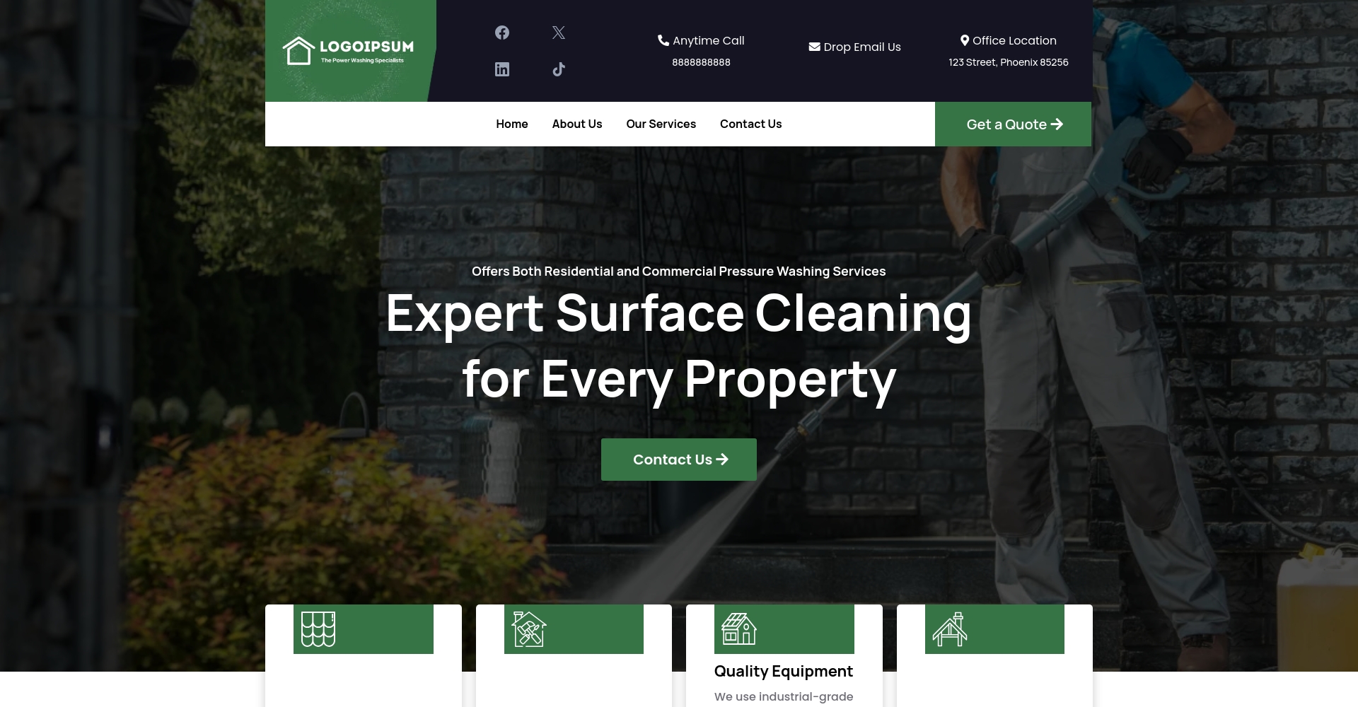 Power Washing Template 1