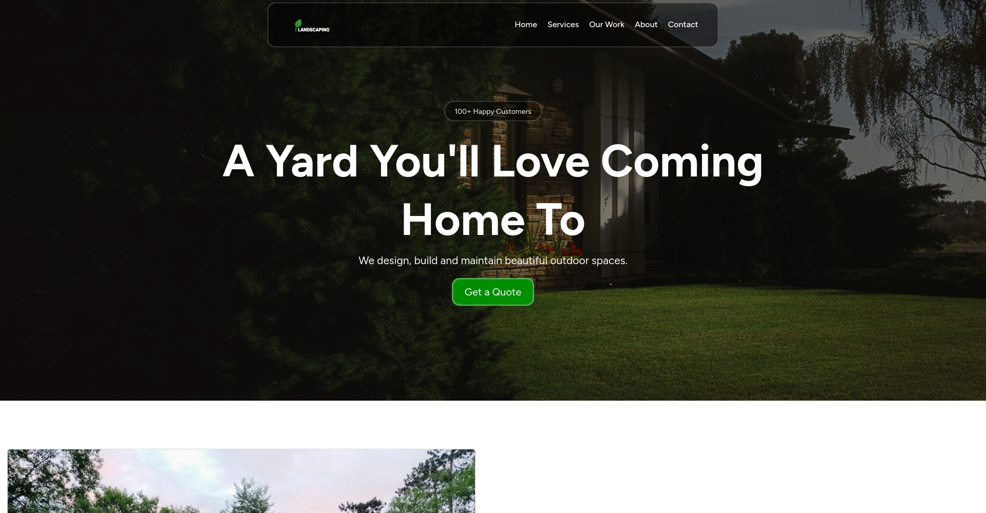 Landscaping Template 2