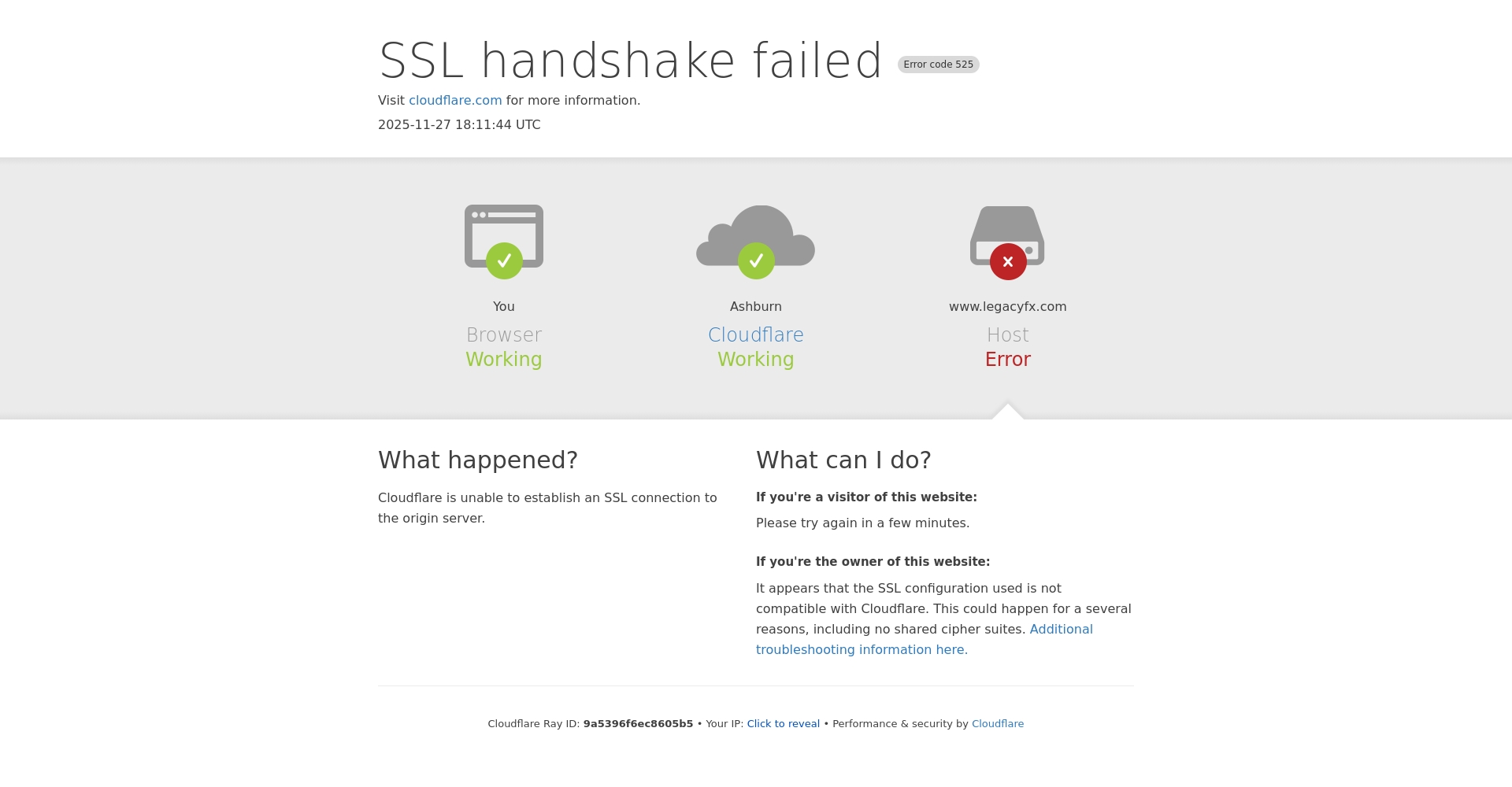 LegacyFX website screenshot